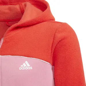 Girl hoodie adidas Colorblock Full-Zip image-6