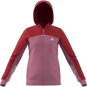 Girl hoodie adidas Colorblock Full-Zip image-3