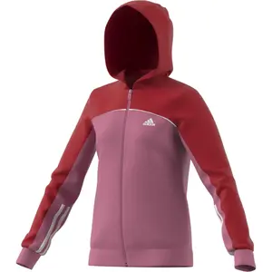 Girl hoodie adidas Colorblock Full-Zip image-2