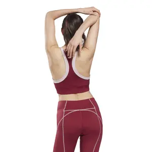 Bh til kvinder Reebok Piping Bralette image-4