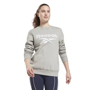 Women's fleece sweatshirt Reebok Crewneck Identity Logo image-2