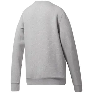 Women's fleece sweatshirt Reebok Crewneck Identity Logo image-3