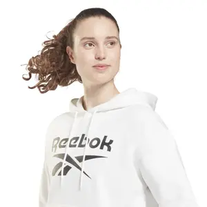 Damen-Kapuzenpulli Reebok Identity Logo Fleece Pullover image-3