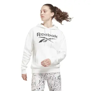Damen-Kapuzenpulli Reebok Identity Logo Fleece Pullover image-1
