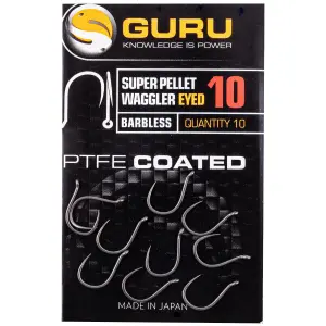 Ooghaken zonder weerhaken Guru Tackle Super Pellet Waggler Hook image-3