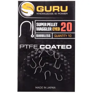 Ooghaken zonder weerhaken Guru Tackle Super Pellet Waggler Hook image-1