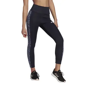 Mallas de mujer 7/8 adidas High-Rise Sport Zebra image-6