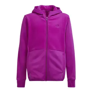 Sudadera con capucha para niños adidas Designed to Move Fleece image-0