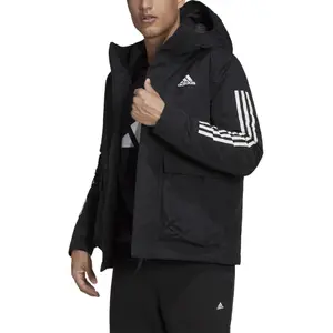Chaqueta con capucha adidas Utilitas 3-Stripes image-4