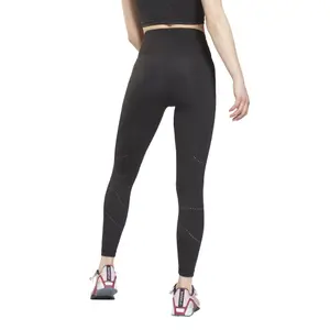 Leggings perforados de cintura alta para mujer Reebok Lux Perform image-5
