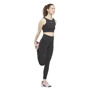 Leggings perforados de cintura alta para mujer Reebok Lux Perform image-6