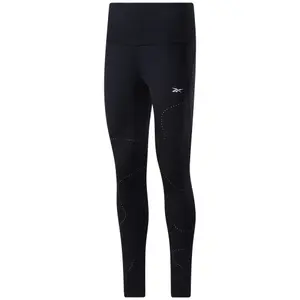 Leggings perforados de cintura alta para mujer Reebok Lux Perform image-0