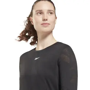 Langærmet T-shirt til kvinder Reebok image-4
