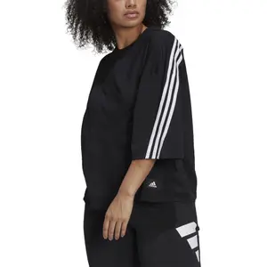 Camiseta de mujer adidas Sportswear Future Icons 3-Stripes (Plus Size) image-4