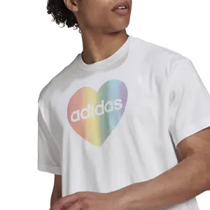 Camiseta adidas Pride Heart Graphic image-6