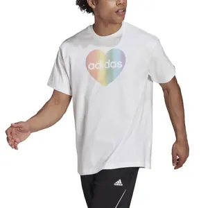 Camiseta adidas Pride Heart Graphic image-4