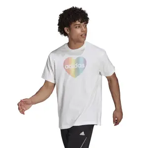 Camiseta adidas Pride Heart Graphic image-2