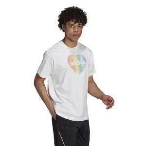 T-shirt adidas Pride Heart Graphic image-3