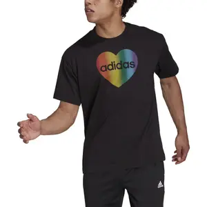 Camiseta adidas Pride Heart Graphic image-4