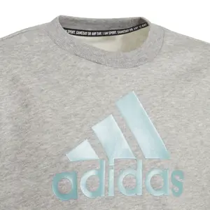 Sudadera cuello redondo chica adidas Future Icons Logo Crew image-6