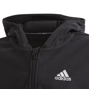 Girl's jacket adidas Future Icons Primegreen Polar Fleece 3-Stripes Full-Zip image-4
