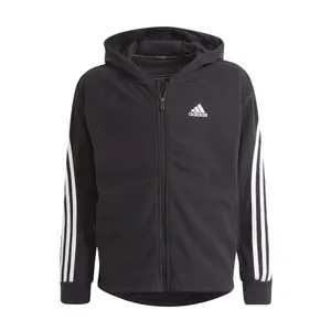 Girl's jacket adidas Future Icons Primegreen Polar Fleece 3-Stripes Full-Zip image-0