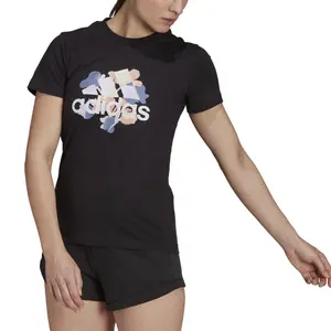 Camiseta de mujer adidas Floral Graphic image-4