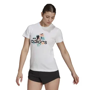 Camiseta de mujer adidas Floral Graphic image-2