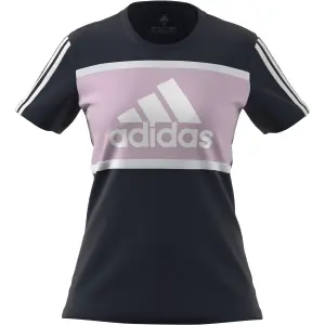 Camiseta de mujer adidas Essentials Logo Colorblock Cotton image-5