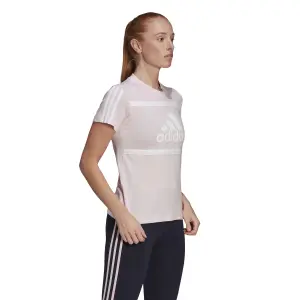 Camiseta de mujer adidas Essentials Logo Colorblock Cotton image-3