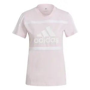 Camiseta de mujer adidas Essentials Logo Colorblock Cotton image-1