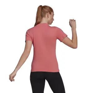 Dames-T-shirt adidas Essentials Logo Colorblock Cotton image-2