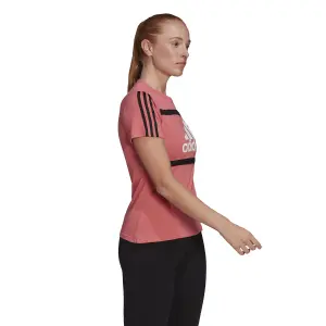 Dames-T-shirt adidas Essentials Logo Colorblock Cotton image-3