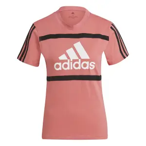 Camiseta de mujer adidas Essentials Logo Colorblock Cotton image-1