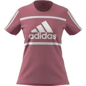 Camiseta de mujer adidas Essentials Logo Colorblock Cotton image-5
