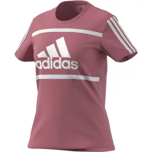 Camiseta de mujer adidas Essentials Logo Colorblock Cotton image-3