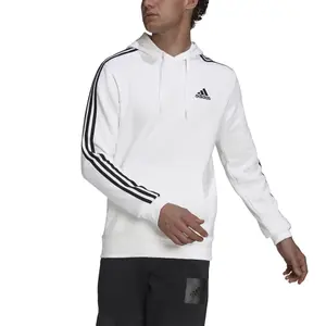 Sweatshirt med huva adidas Essentials Fleece image-3