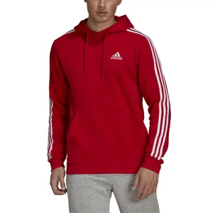 Sweatshirt med huva adidas Essentials Fleece image-3