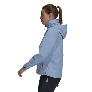 Regnjacka för kvinnor adidas Terrex Multi Rain.Rdy Primegreen Two-Layer image-6