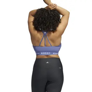 Soutien feminino de tamanho grande adidas Training Aeroknit image-4