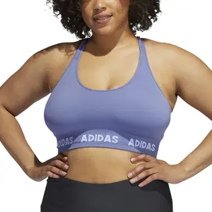 Sujetador de talla grande para mujer adidas Training Aeroknit image-4