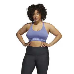 Sujetador de talla grande para mujer adidas Training Aeroknit image-2