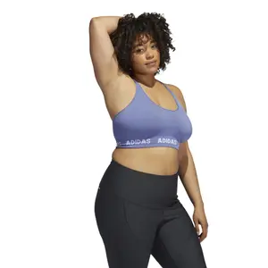 Soutien feminino de tamanho grande adidas Training Aeroknit image-3