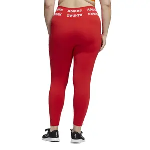 Leggings de mujer de talla grande adidas Training Aeroknit 7/8 High-Rise image-1