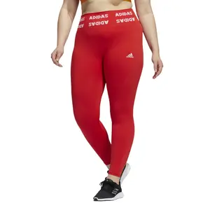 Leggings de mujer de talla grande adidas Training Aeroknit 7/8 High-Rise image-0