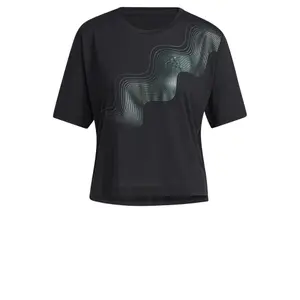 Camiseta crop top de mujer adidas Holiday Graphic image-0