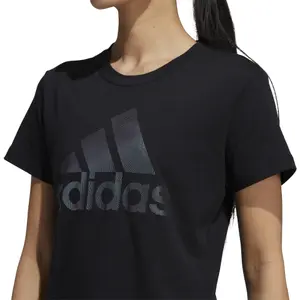 Camiseta corta mujer adidas Holiday Graphic Sleeve image-4