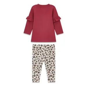 Baby girl t-shirt and leggings set Guess image-0