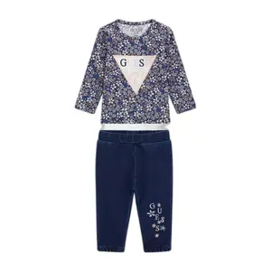 Ensemble t-shirt et pantalon bébé fille Guess image-0
