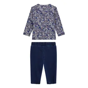 Ensemble t-shirt et pantalon bébé fille Guess image-1